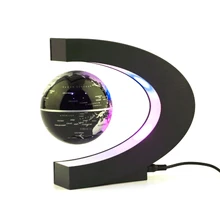 1 шт., украшение для дома, магнитная левитация, плавающий, обучающий, образование, глобус, Карта мира, Декор, Санта, подарок, США/ЕС, вилка