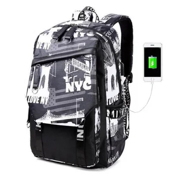 

Tide backpack Man Backpacks Woman Backpacks School Bags For Teenagers Boys Girls School Backpack Casual Graffiti Bag mochila