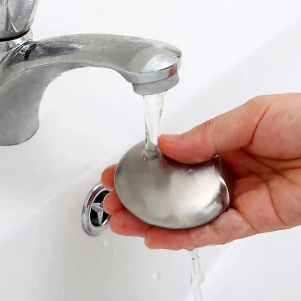 Stainless Steel Soap Oval Shape Stainless Steel to Taste Soap