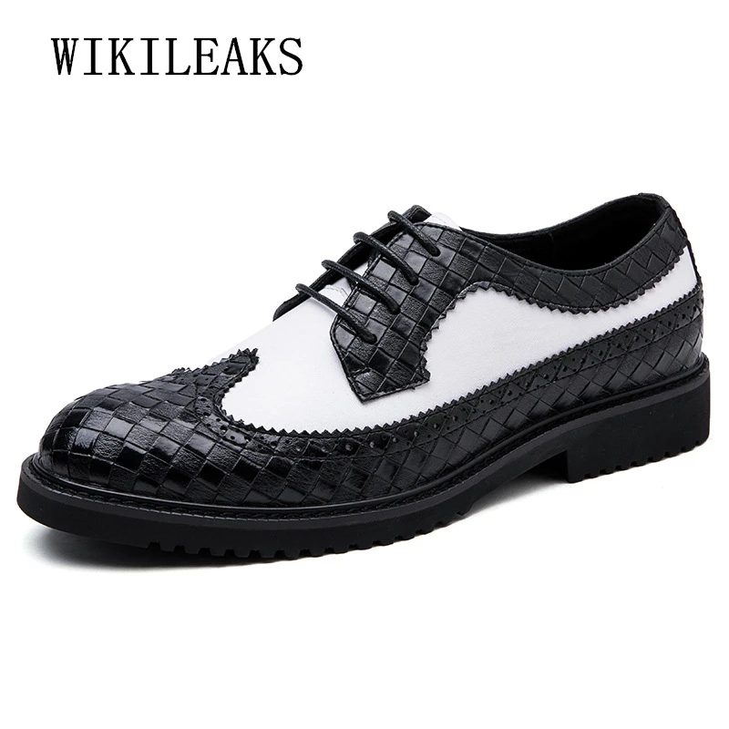 

2019 designer genuine leather shoes men italian mens shoes brands oxford shoes for men round toe dress shoes formal brogues men