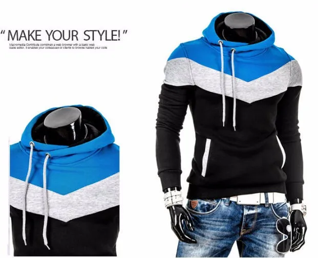2016 New Winter Autumn Designer Hoodies Men Fashion Brand Pullover Sportswear Sweatshirt Men\'S Tracksuits Moleton5