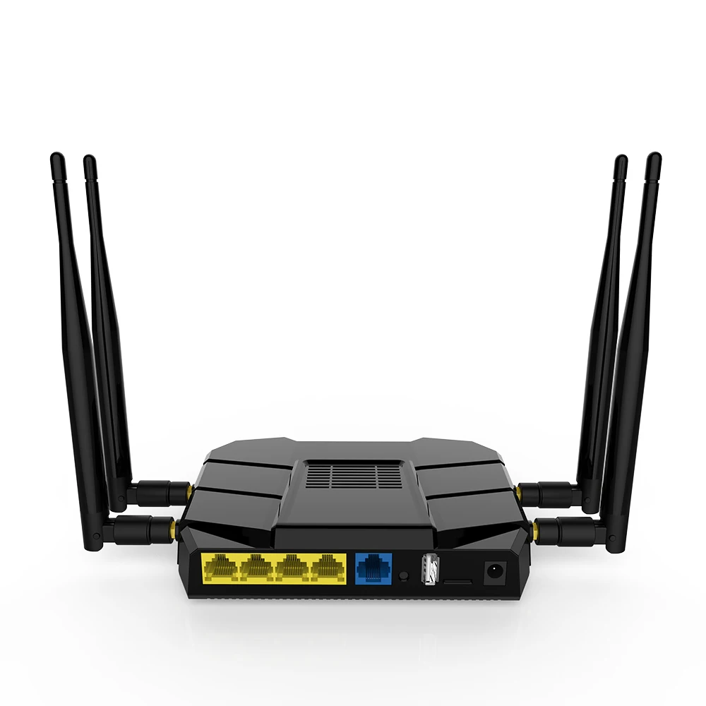 

wi fi router 4g wifi modem ac11 1200mbps with sim card slot 4 external antennas dual band wireless repeater wi-fi router 5GHz