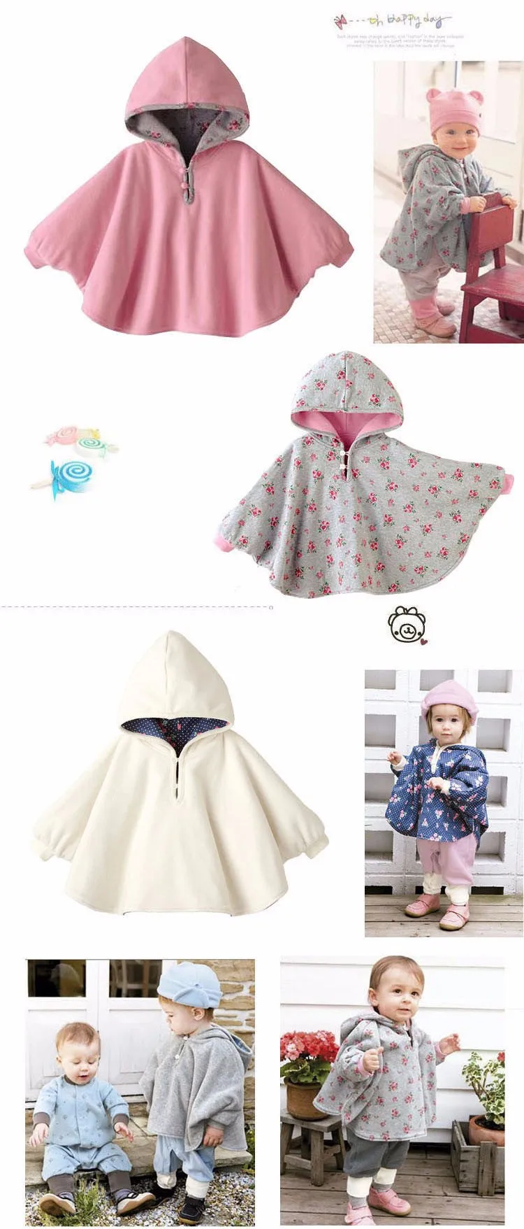 Специальная цена, От 0 до 3 лет, ветрозащитная одежда для малышей, стеганая хлопковая куртка с капюшоном для малышей, плащ, пальто для маленьких девочек и мальчиков