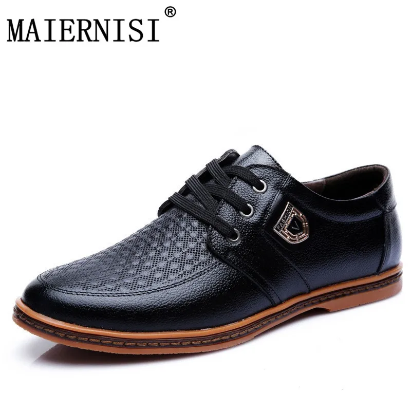 

Brand Big Sizes Genuine Leather Fashion Men Shoes Handmade Summer Autumn Winter Brand High Quality Men Flats Shoes 38-48