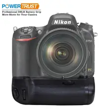 PowerTrust Verticale MB-D16 Battery Grip Holder per Nikon D750 DSLR di lavoro Della Macchina Fotografica con EN-EL15 batteria O 6Pc Batterie AA