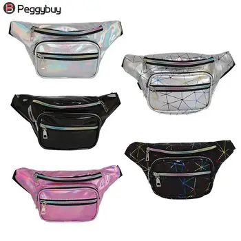 

Sports Shoulder Women Men Waist Fanny Belt Packs Leather Large Chest Bags