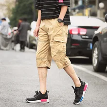 Летние мужские солдатские мужские шорты тактические армейские хлопковые шорты мужские свободные рабочие повседневные шорты большого размера M-3XL