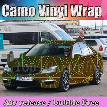 

Camouflage custom car sticker bomb camo vinyl wrap car wraps with Air Release Bomb Sticker Car Body Sticker