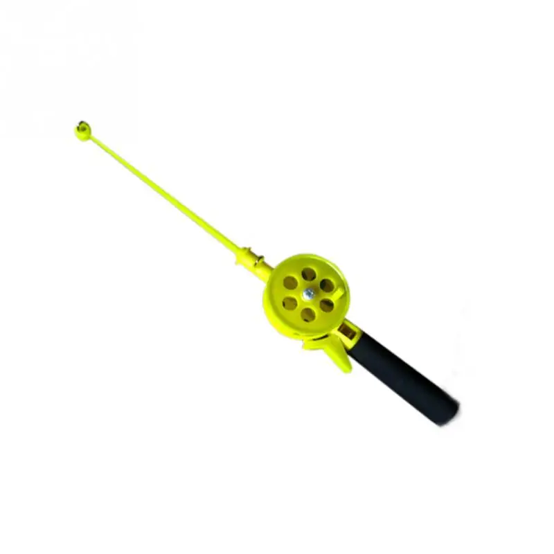 

Outdoor Winter Mini Ice Fishing Rod 33cm Plastic Fishing Pole With Reels For Children