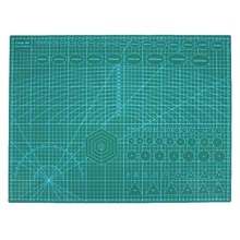A2 ПВХ с двойным печатных бумагорез резки мат лосткутное одеяло доска для скрапбукинга 60x45 см в стиле пэчворк тканевая бумага ремесленных инструментов