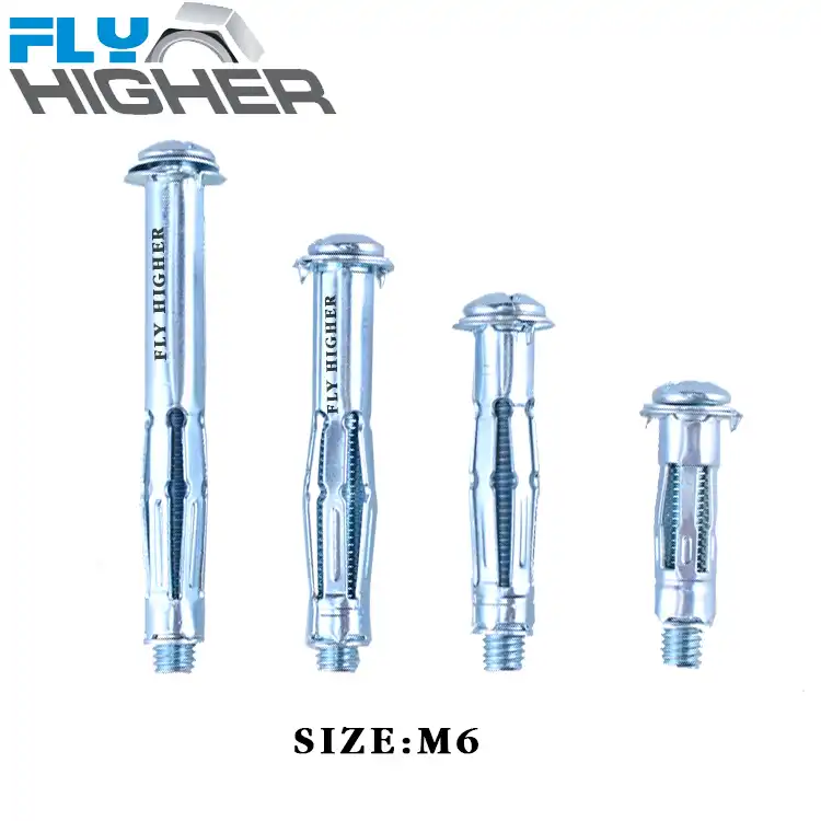 M4/M5/M6 Hollow wall anchor molly bolts / metal cavity anchor / cavity