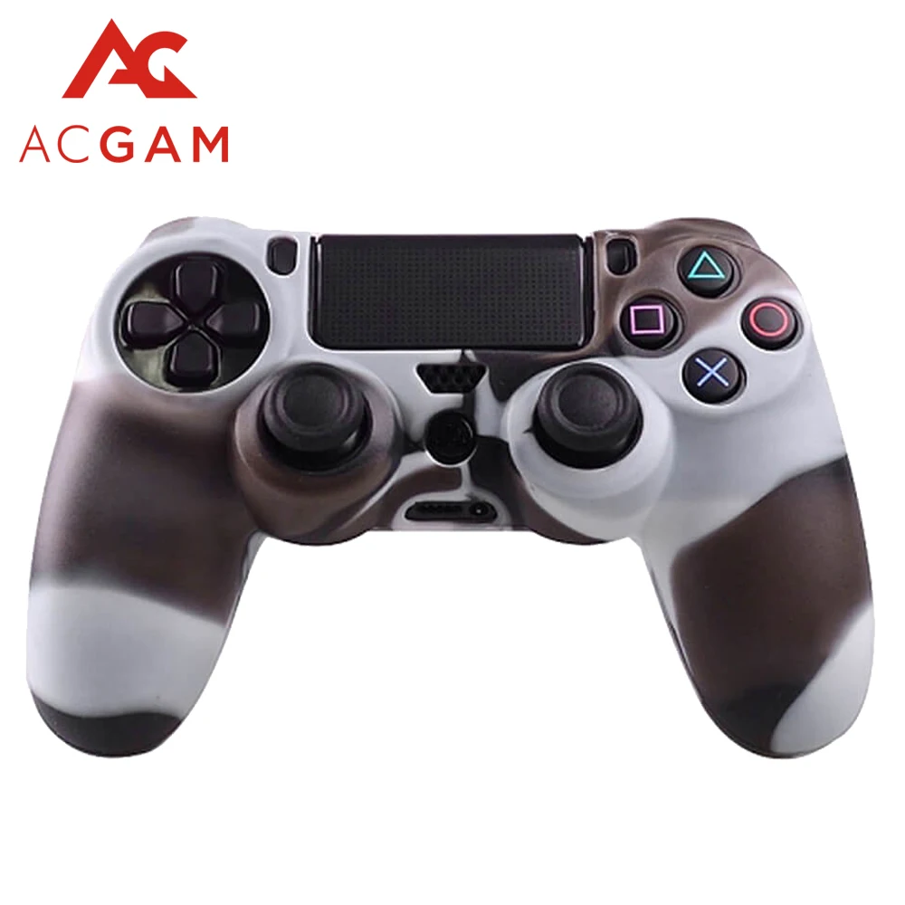 ACGAM Silicone Gel Rubber Case Skin Grip Cover for PlayStation 4