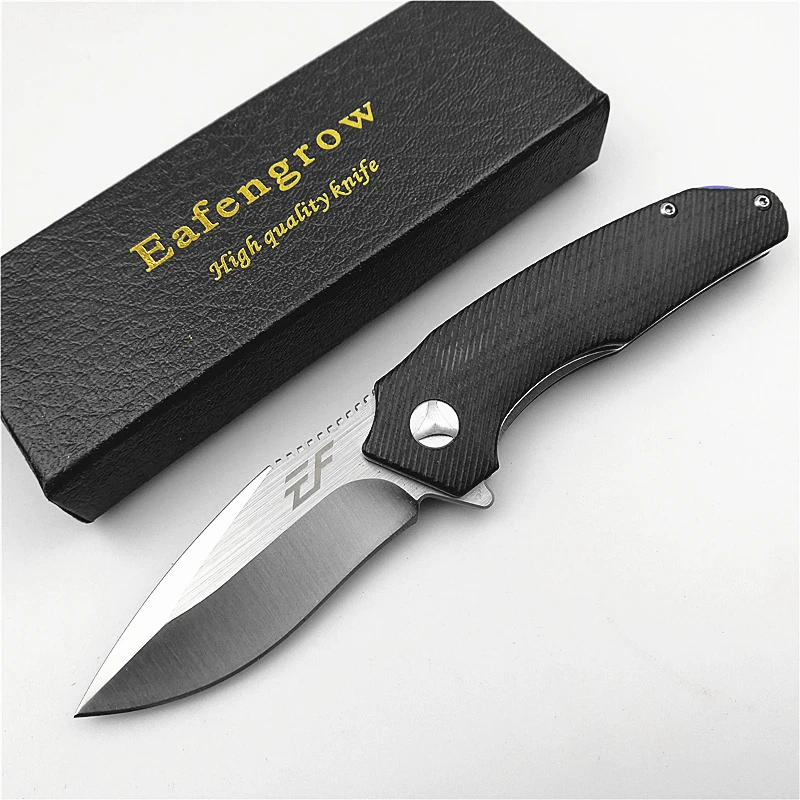 Eafengrow EF80 Pocket folding knife ball bearing system utility camping outdoor knife (2)