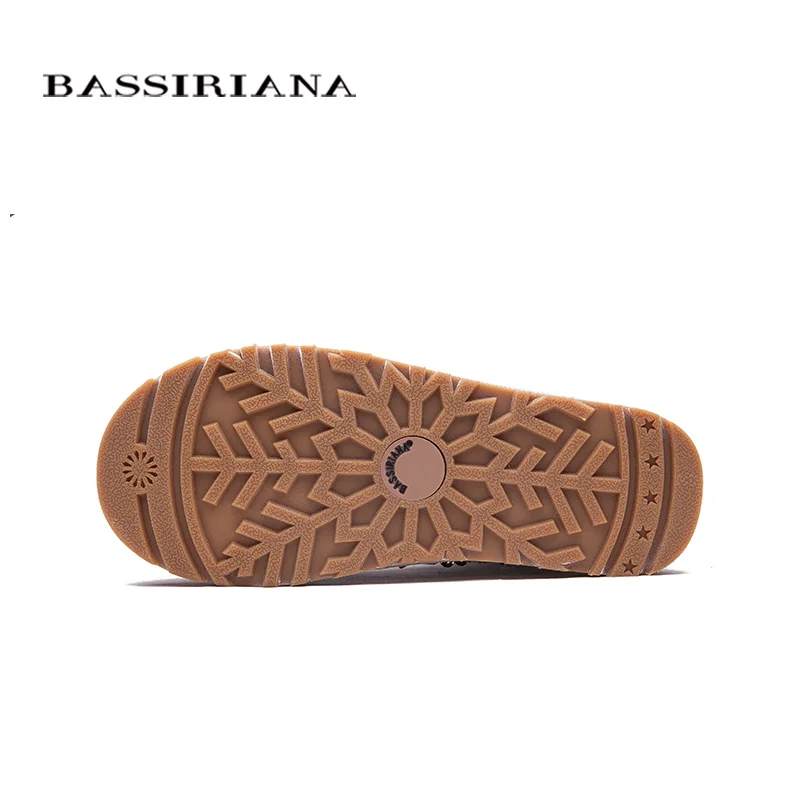 BASSIRIANA New 2017 Black White Ankle Boots For Women Metal Decoration Fashion ladies Sexy Boots Winter Shoes Platform Boots Women's Shoes