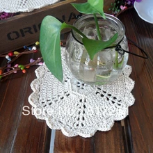 Ручной работы вязаный крючком коврик zakka placemats круглая мода doily тепловая подушка 15 см Настольный коврик для свадьбы декоративные коврики