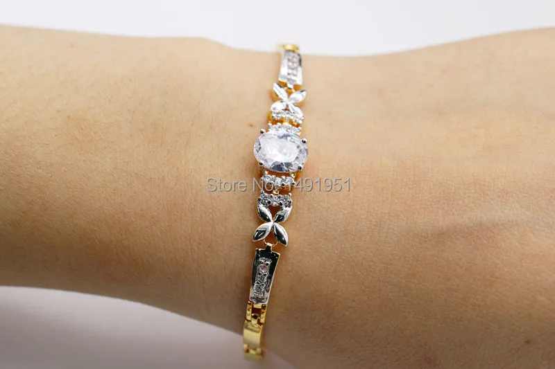 Украшения jinyao, стиль, модные 18kt позолоченные браслеты с австрийскими кристаллами, браслеты