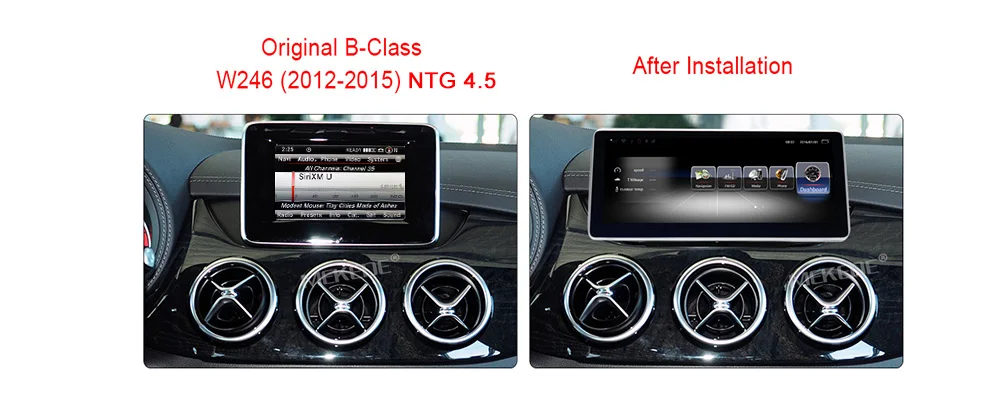 Cheap New arrival!android7.1 Car Radio Car dvd Player fit for Mercedes Benz B Class W246 2012-2018 support 4G wifi bluetooth radio RDS 11