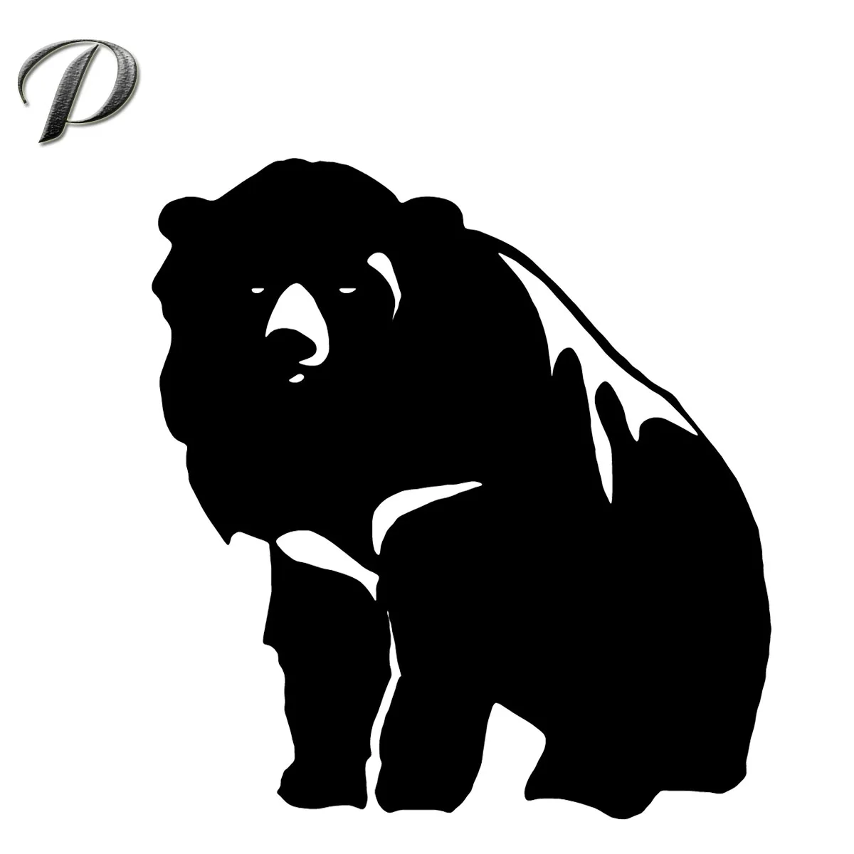 Buy Bear Decal 3.75"x4" choose color! vinyl sticker B3
