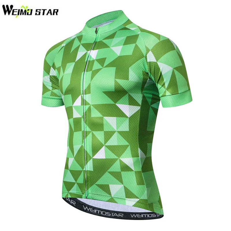 Weimostar новинка зеленый спортивный для велоспорта Джерси топ лето Pro Team mtb