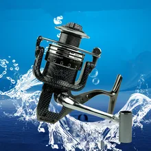 Рыболовная катушка вся металлическая змеиная кожа Gapless спиннинговые Катушки 13+ 1BB Fighting Big Fish 1000-7000 Series