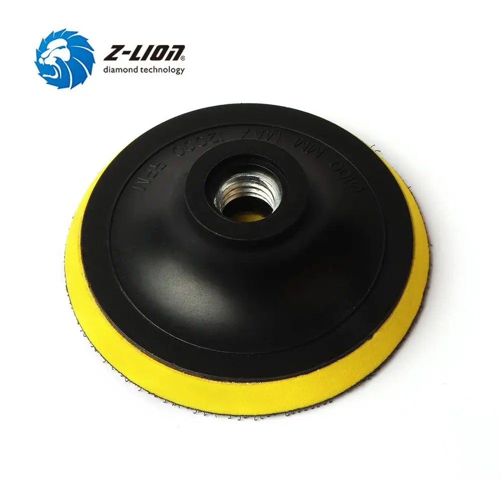 1PC 4/'/' Plastic Backer Pad Backing Plate Holder M14 Foam Backer Buffing Polisher