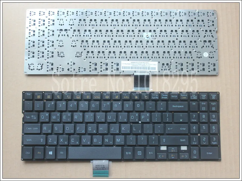 

new Korea Laptop Keyboard For LG U560 teclado KR black without frame