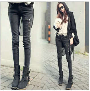 Pantalones Vaqueros Ajustados De Primavera 2015 Con