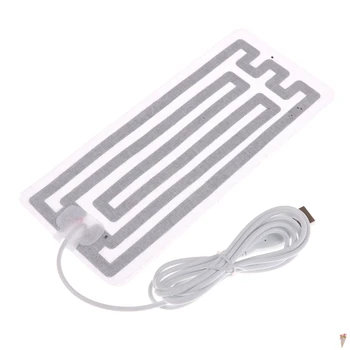 USB Heating Element Film Heater Heated Insoles 8*18CM Winter Outdoor Sports Ski Heating Insoles Keep Warm for Men Women Shoes