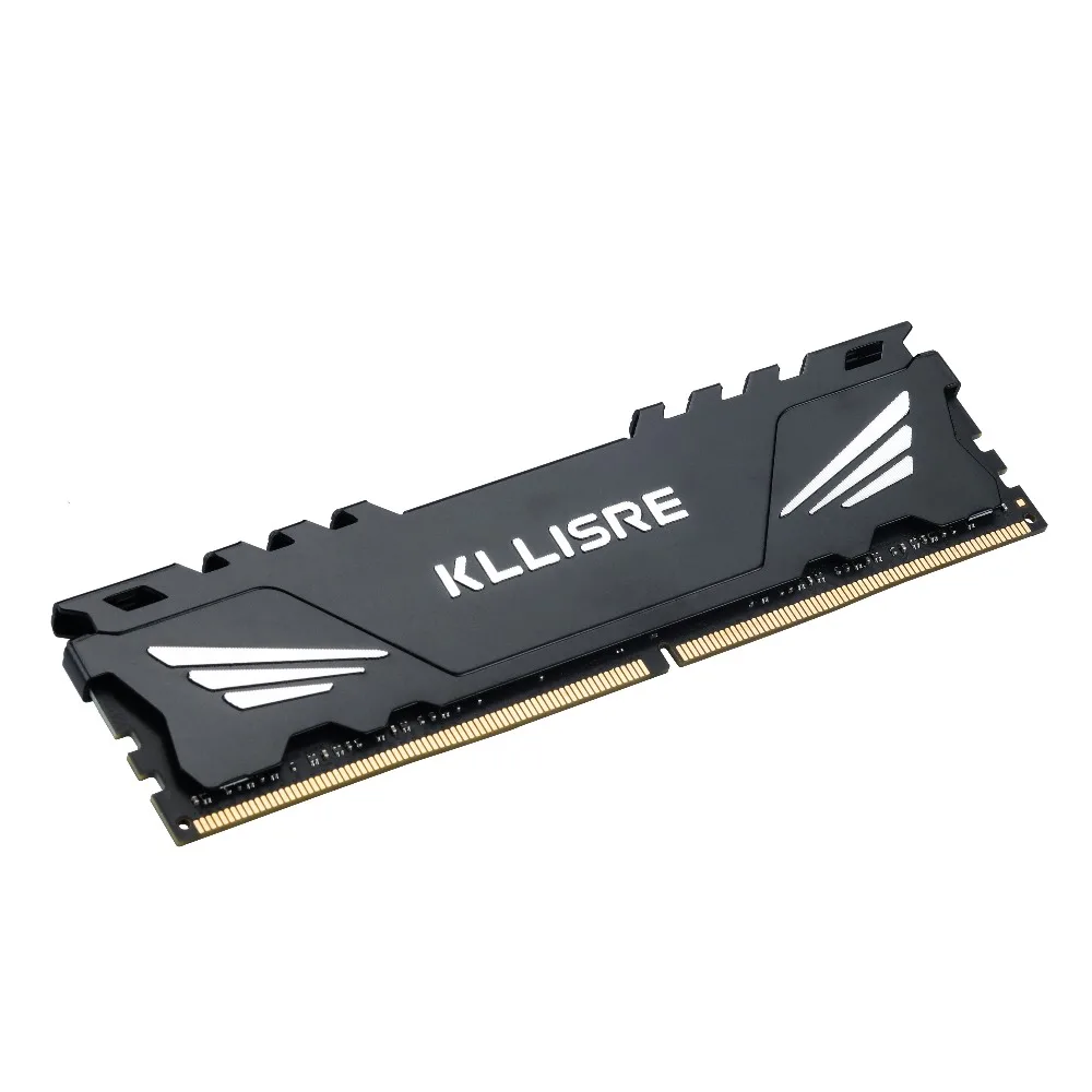 Kllisre DDR3 DDR4 4 ГБ 8 ГБ оперативной памяти, 16 Гб встроенной памяти, оперативная память 1333 1600 1866 2133 2400 2666 3000 памяти для рабочего стола Dimm с теплоотводом