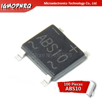 

100pcs New ABS10 SOP-4 Rectifier bridge pile IC chip