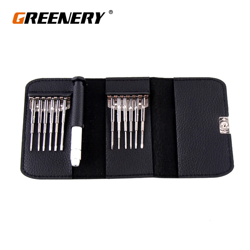 

Greenery Screwdriver Set 25 in 1 Torx Multifunctional Repair Tool Set Precision Wallet Screwdriver For Phones Tablet PC