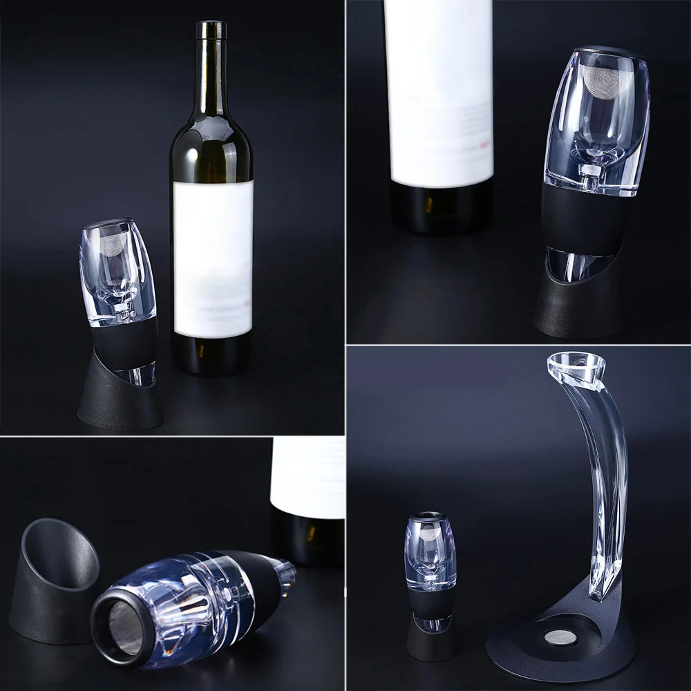 Buy Magic LED Quick Wine Aerator Set Wine Aerator