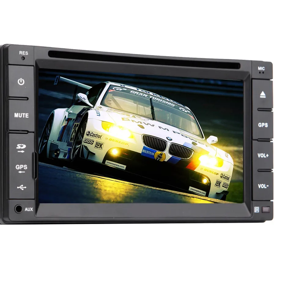 Perfect PC FM Receiver win8 3D GPS Car DVD 6.2 Inch In Deck Touch Screen Capacitive Stereo MP4 RDS MP5 Music USB Video Radio 9