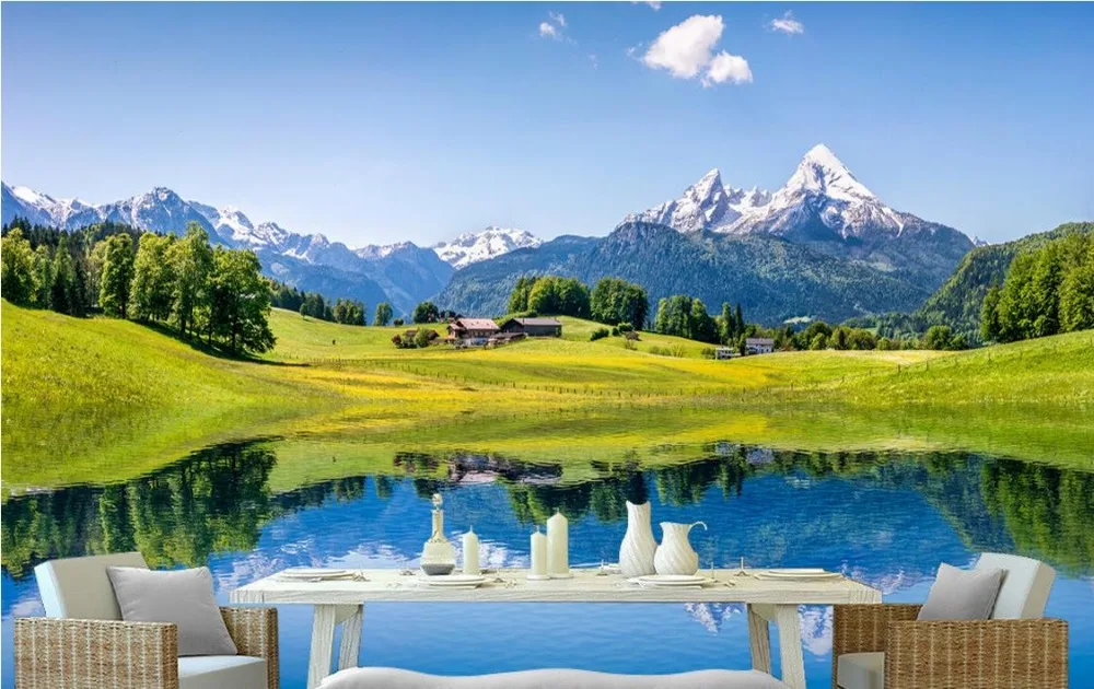 custom wallpaper for walls 3d for living room landscape wallpaper 3d