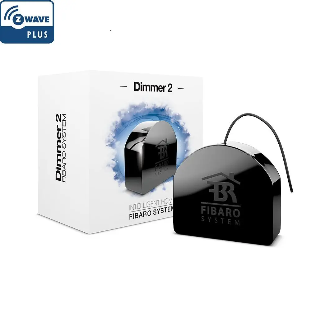 

FIBARO Z-Wave Plus UNIVERSAL DIMMER 2 250W FGD-212 power metering light control dimmer module device
