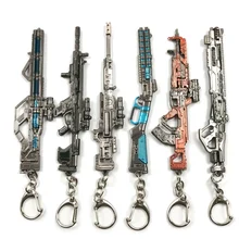 Игра APEX Legends герой пистолет Модель брелок подвеска брелок сумка ключи цепочки, аксессуары подарок игрушка для мужчин и женщин