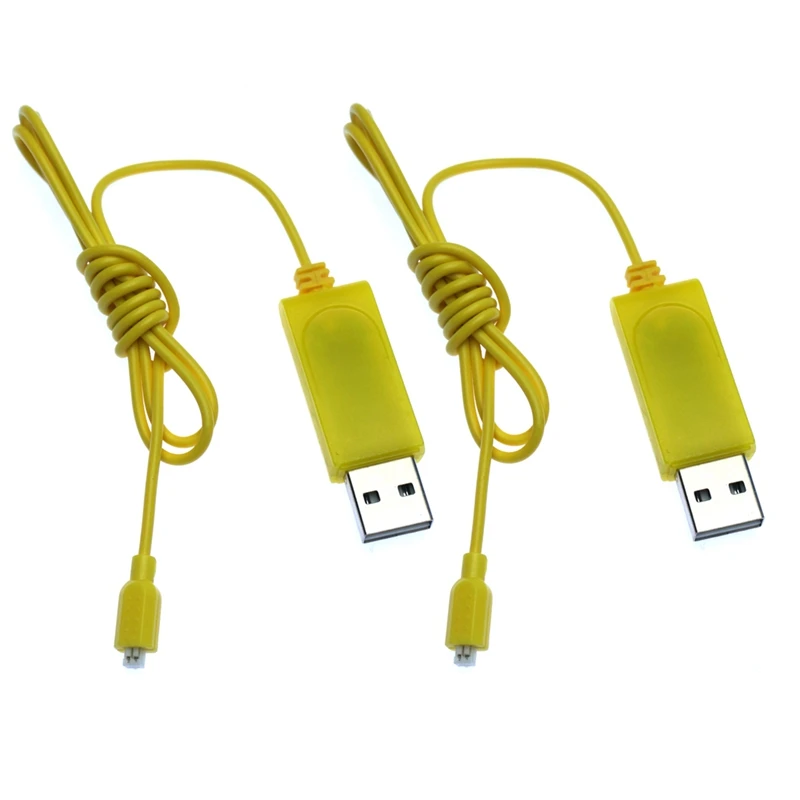 Chargeur USB LiPo 3.7V pour Drone RC Syma Cheerson - Lot de 1 ou 2