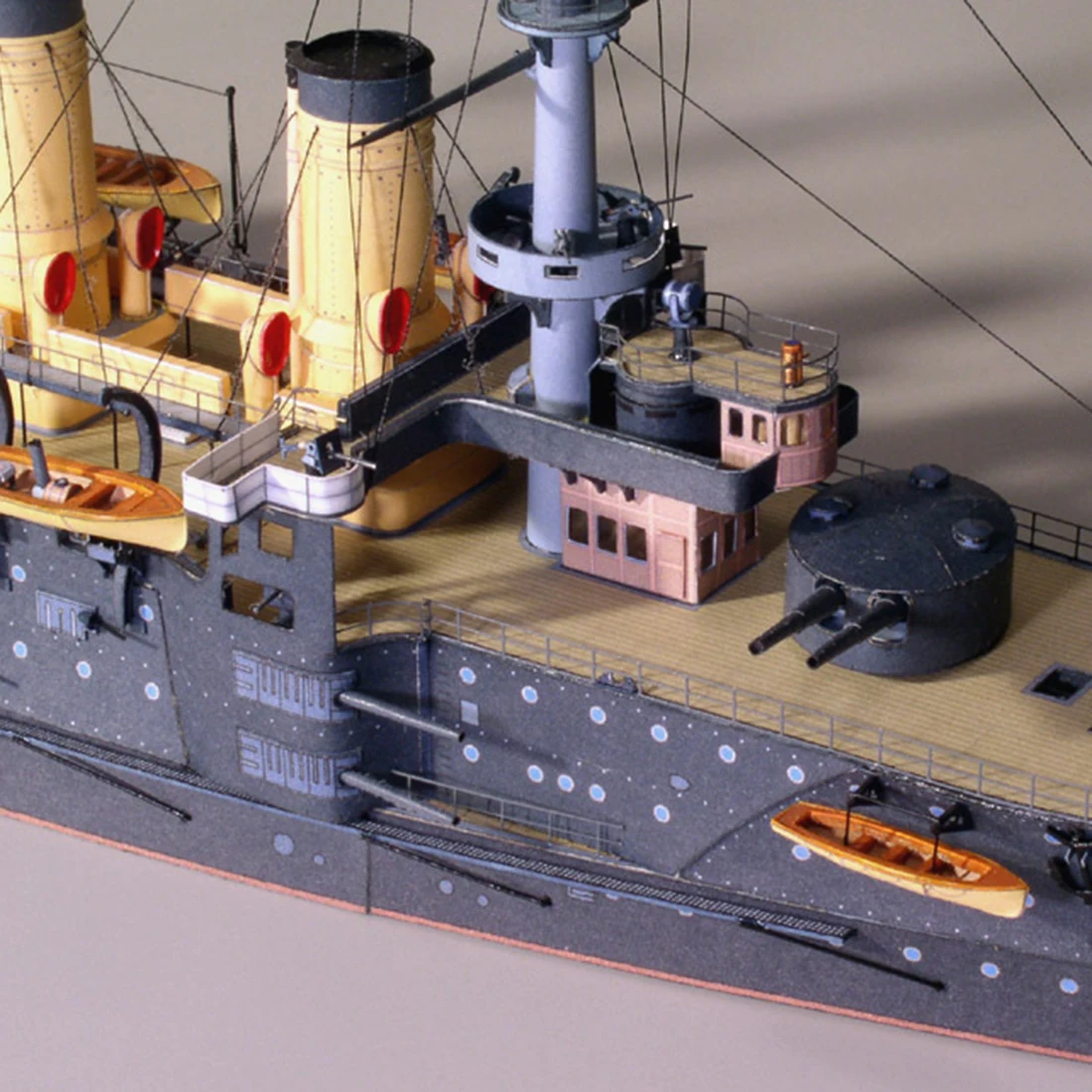 1:250 царя России военно-морского флота Oslabya линкор военный корабль бумажная модель строительный блок комплект бумаги ремесло игрушка