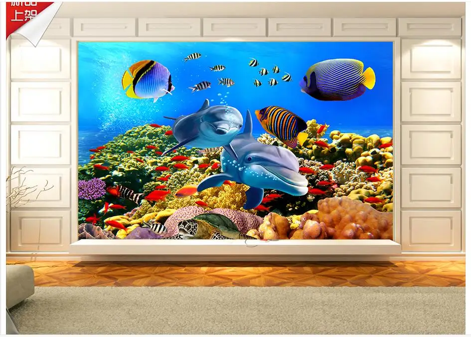Custom 3d wallpaper for walls 3 d wall murals wallpaper mural Colorful