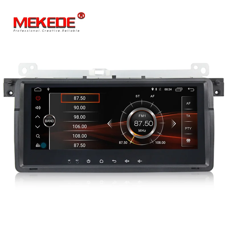 Clearance 4G LTE 8.8 inch 1280*480 Android 7.1 2+16G Car Radio for BMW E46 M3 318i 320i 325i 1998-2006 dvd gps multimedia Stereo player 1