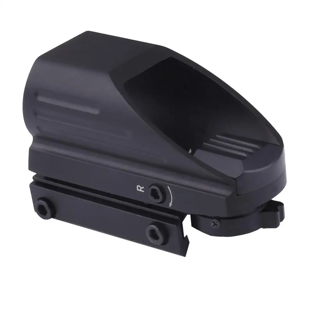 

4 Reticle Tactical Reflex Red/Green Laser Holographic Projected Dot Sight Scope Airgun Rifle Sight Hunting Rail Mount 20mm