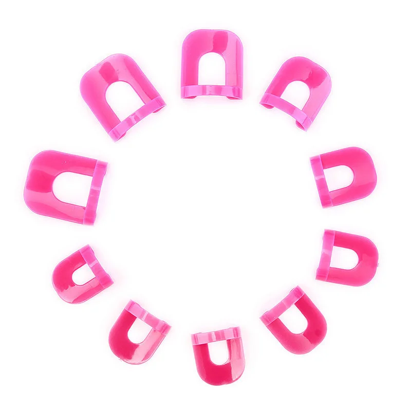 

26pcs/lot Nail Polish Edge Anti-Flooding Plastic Template Clip Manicure Tools Set
