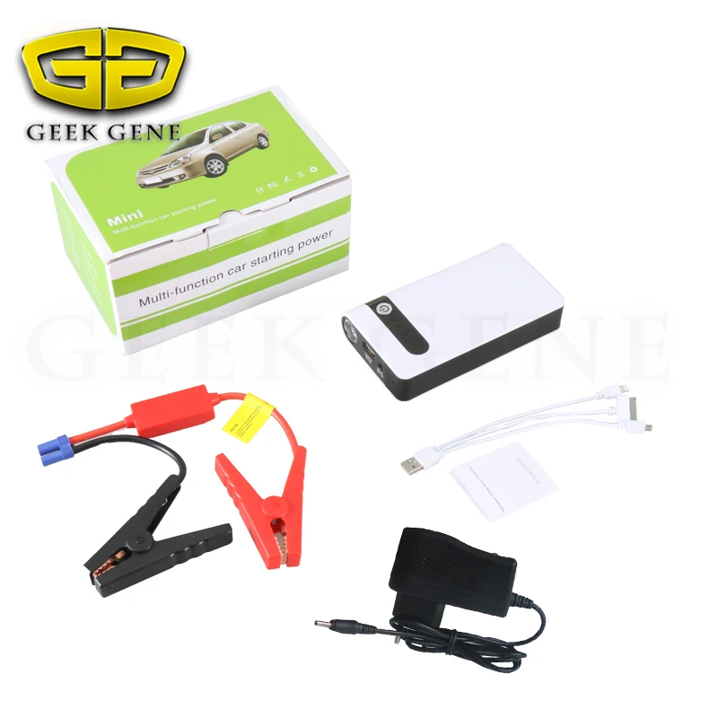

2019 new Portable 12V Car Jump Starter Auto Battery Booster Power Bank for Engines car charger accessories starting device