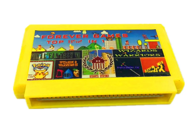 Игровой картридж FOREVER DUO GAMES 852 в 1 (405 + 447) для 8 битных игр всего используется флеш