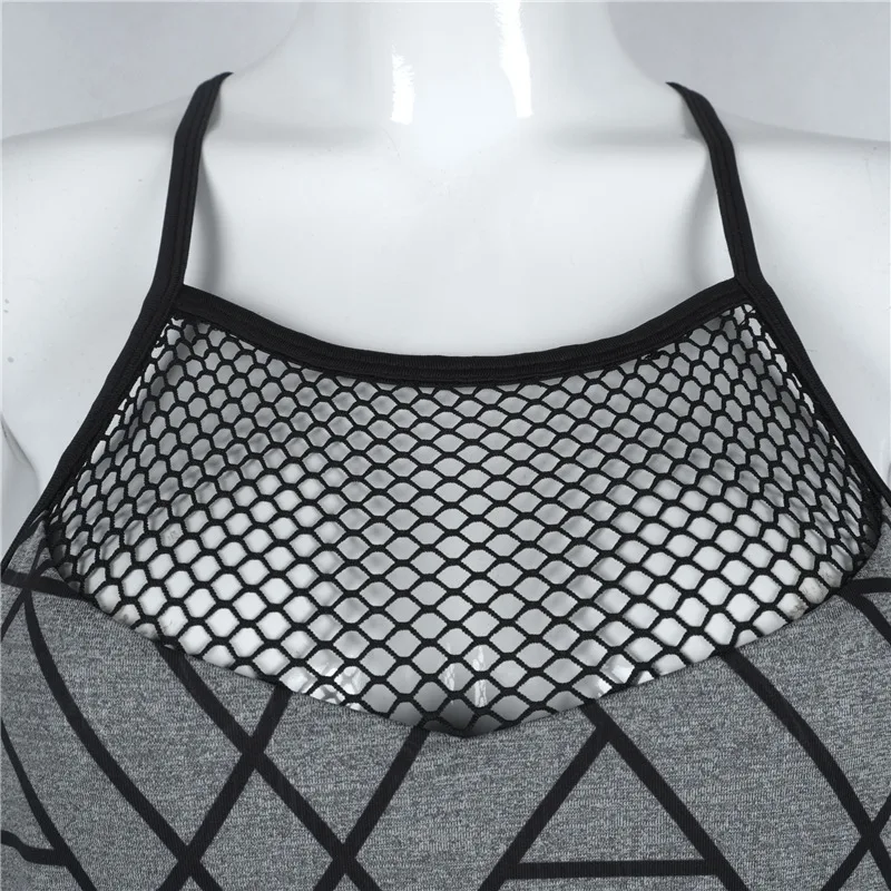 Sports Bra Fitness Top Yoga Bra Plus Size Crop Top Sport Women Mesh Sport Bra Gym Top Breathable Quick Dry