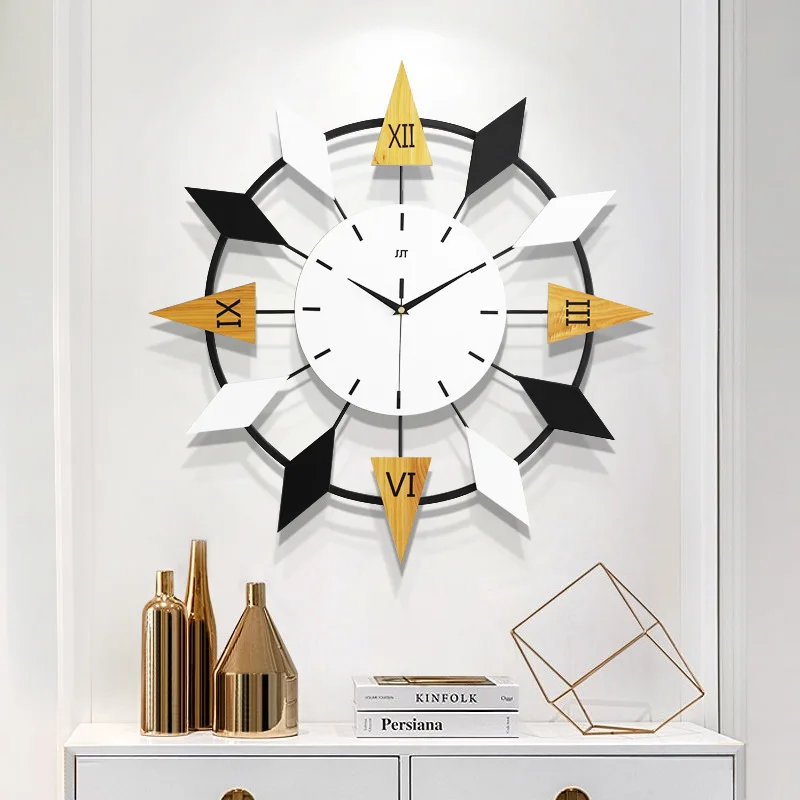 

Wall Clock Living Room / Bedroom Mute Wall Chart Home Decoration Wall Clock Modern Design Large Digital Clock Creative Clock