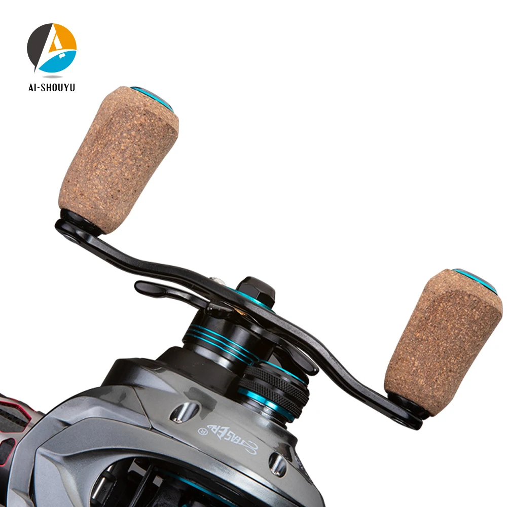AI-SHOUYU dos secciones rollo magnético del sistema de freno de carrete 8 KG Max Drag 11 + 1 BB 8,1: 1 de alta velocidad carrete de pesca de agua salada y agua dulce AI-SHOUYU dos secciones rollo magnético del sistema de freno de carrete 8 KG Max Drag 11 + 1 BB 8,1: 1 de alta velocidad carrete de pesca de agua salada y agua dulce