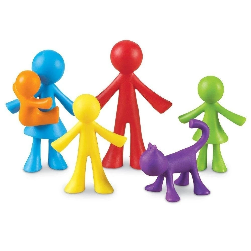 LEARNING RESOURCES LER3372 ALL ABOUT ME FAMILY COUNTERS 72 SET (1)