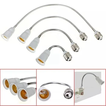 

E27 to E27 LED Bulb Lamp base Holder Flexible Extension Adapter Converter
