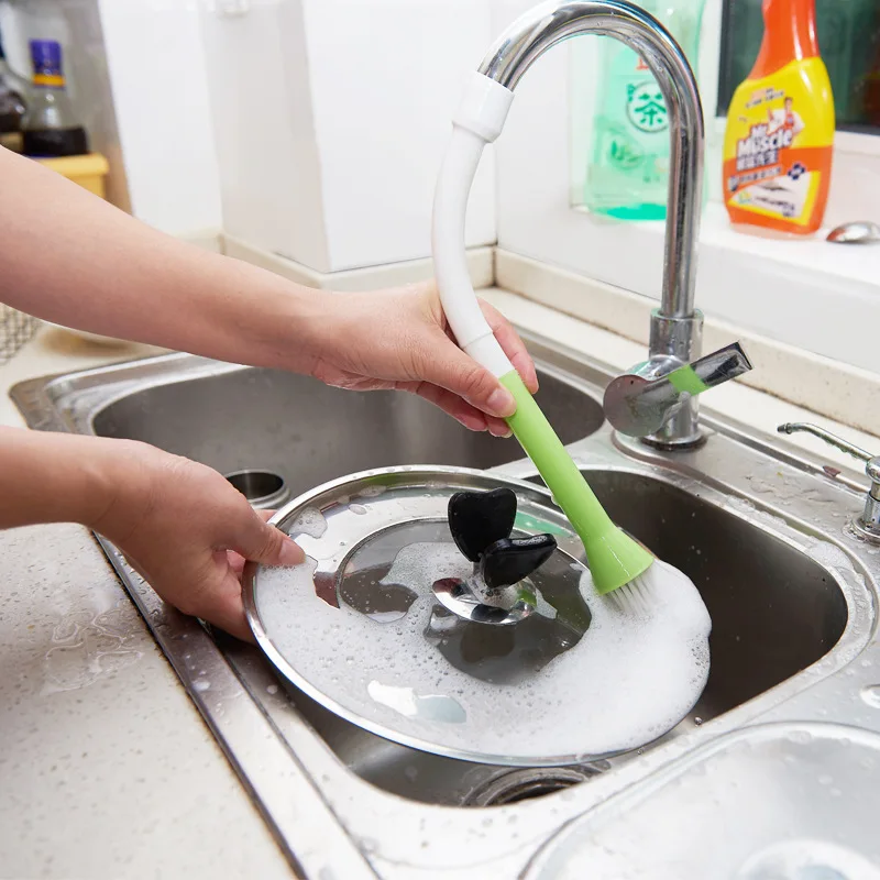 Водосберегающий кран фильтр щетка для овощей Чистящая Щетка кухонный кран душевая головка